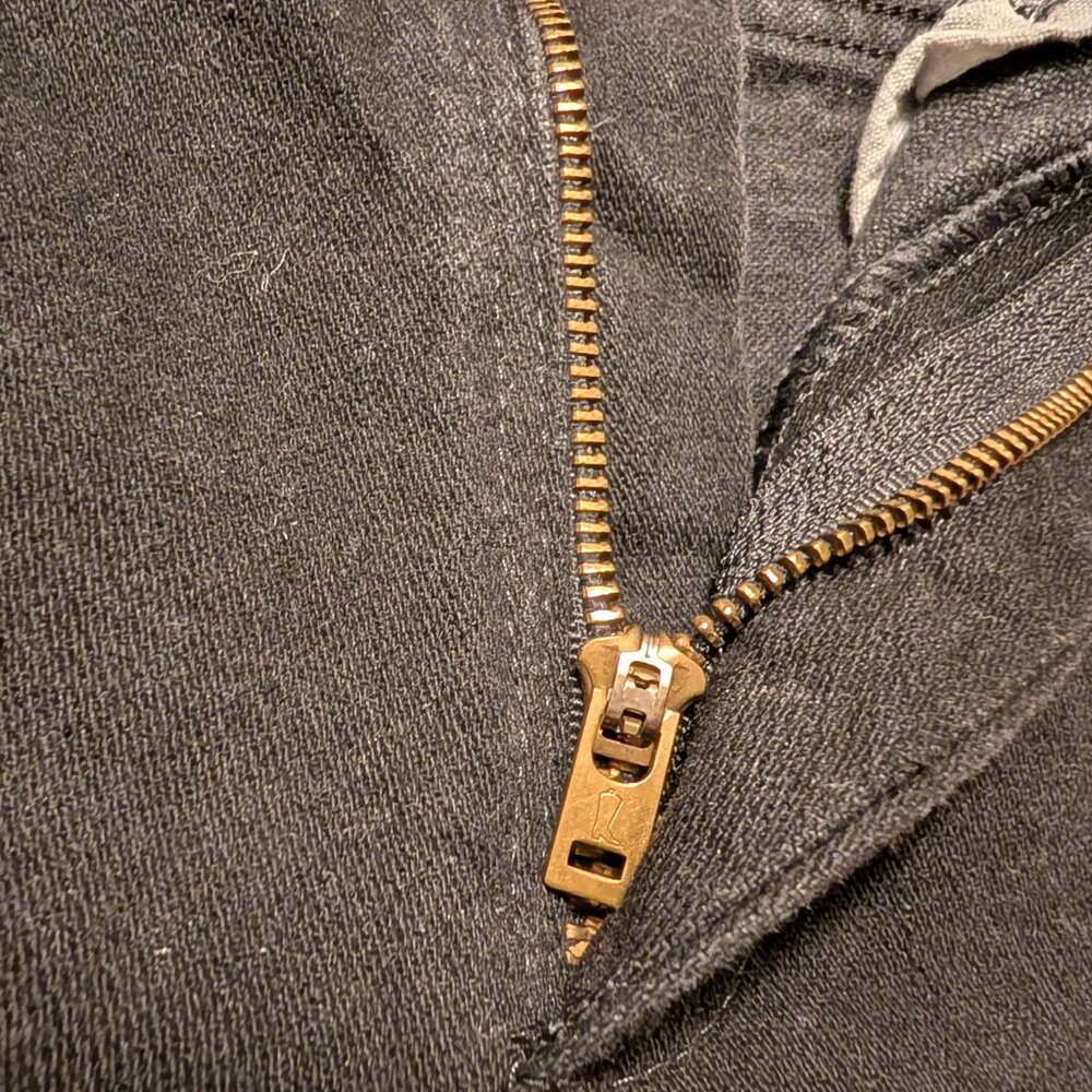 Wrangler vintage black jeans with copper highlights - read size description. - Picture 6 of 6